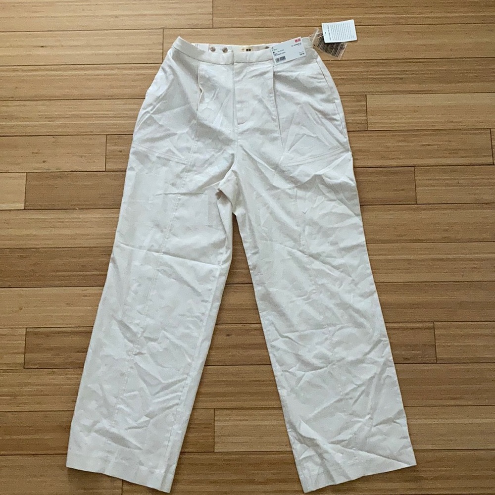 Uniqlo wide straight pants